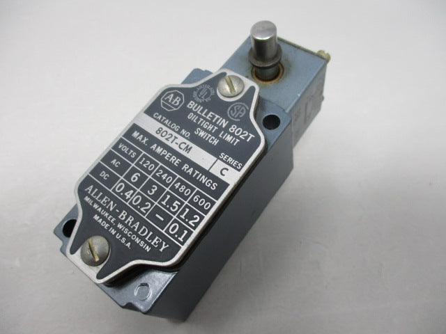 Allen Bradley via TCS 802TCM Ser. C NSNP 802T CM