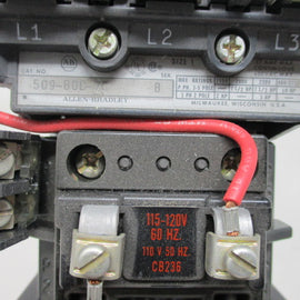 Allen Bradley via TCS 509BOD7C Ser. B NSNP 509 BOD 7 C B0D