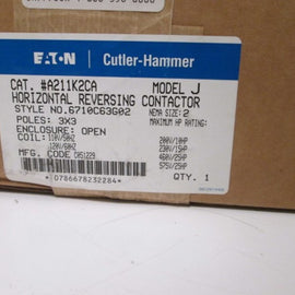Cutler Hammer A211K2CA NSFP * GENUINE * Westinghouse