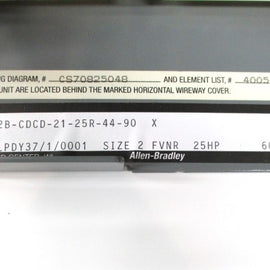 Allen Bradley via TCS 2112BCDCD2125R4490 Ser. X NSFP (BR/WH) 2112 BCDCD2125R4490
