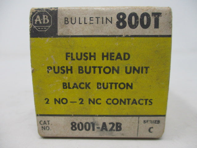 Allen Bradley via TCS 800TA2B Ser. C NSFP (BK/YL) 800T A2B