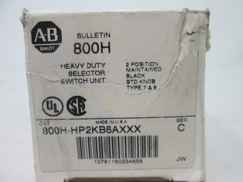 Allen Bradley via TCS 800HHP2KB6AXXX Ser. C NSFP (WH) 800H HP2KB6AXXX