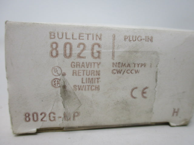 Allen Bradley via TCS 802GGP Ser. H NSFP (WH) 802G GP