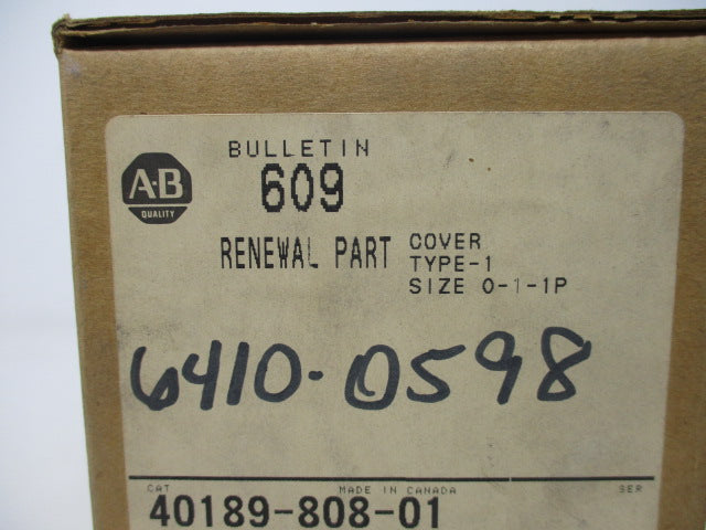 Allen Bradley via TCS 4018980801 NSFP (BR/WH) 40189 808 01