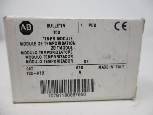 Allen Bradley via TCS 700HT3 Ser. A NSFP (WH) 700 HT3