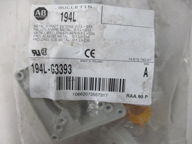Allen Bradley via TCS 194LG3393 Ser. A NSFP 194L G33 93