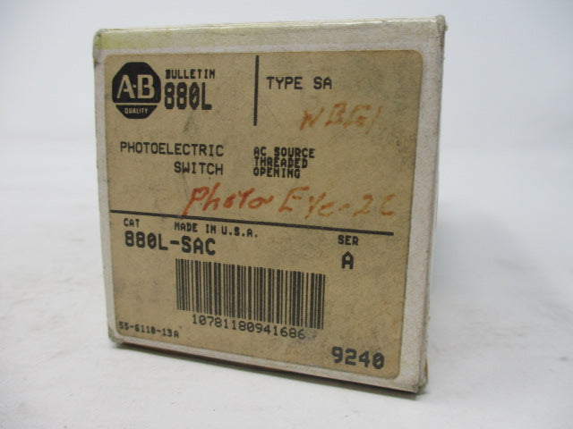 Allen Bradley via TCS 880LSAC Ser. A NSFP (WH) 880L SAC