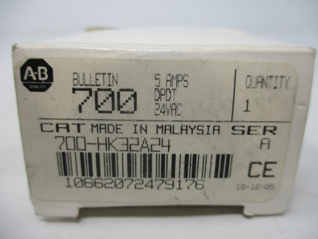 Allen Bradley via TCS 700HK32A24 Ser. A NSFP (WH) 700 HK32A24