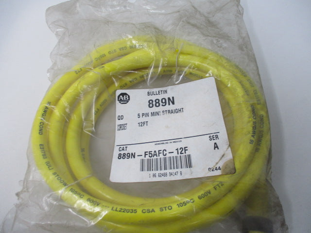 Allen Bradley via TCS 889NF5AFC12F Ser. A NSFP AB