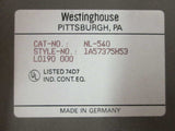 Cutler Hammer NL540 NSFP * GENUINE * Westinghouse
