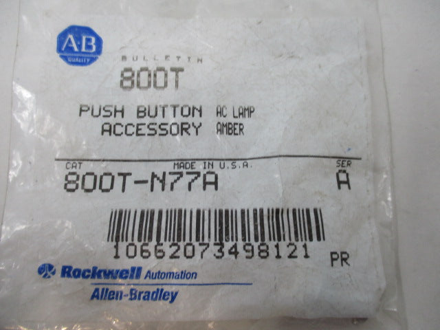 Allen Bradley via TCS 800TN77A Ser. A NSFP 800T N77A