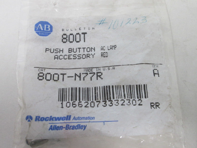 Allen Bradley via TCS 800TN77R Ser. A NSFP 800T N77R