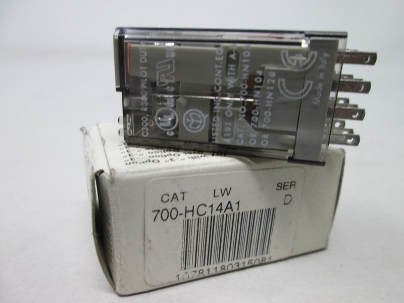 Allen Bradley via TCS 700HC14A1 Ser. D NSFP (WH) 700 HC14A1