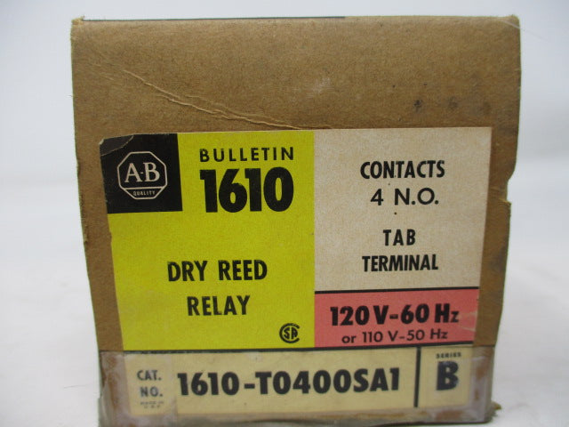 Allen Bradley via TCS 1610T0400SA1 Ser. B NSFP (BR/YL) 1610 T0400SA1