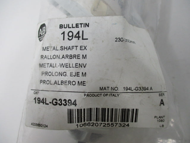 Allen Bradley via TCS 194LG3394 Ser. A NSFP 194L G3394