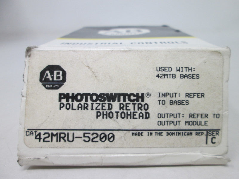 Allen Bradley via TCS 42MRU5200 Ser. C NSFP (BK/YL) 42MRU 5200