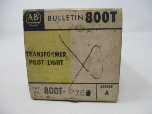 Allen Bradley via TCS 800TP76 Ser. A NSFP (BK/YL) 800T P76