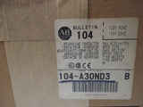 Allen Bradley via TCS 104A30ND3 Ser. B NSFP (BR/WH) 104 A30ND3