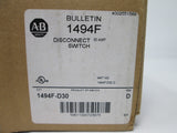 Allen Bradley via TCS 1494FD30 Ser. D NSFP (BR/WH)  1494F D30