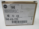 Allen Bradley via TCS 194EA161753 Ser. C NSFP (BR/WH) 194E A16 1753