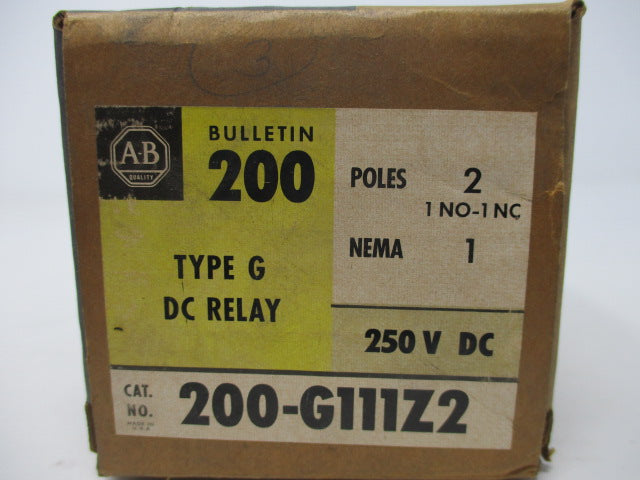 Allen Bradley via TCS 200G111Z2 NSFP (BR/YL) 200 G111Z2