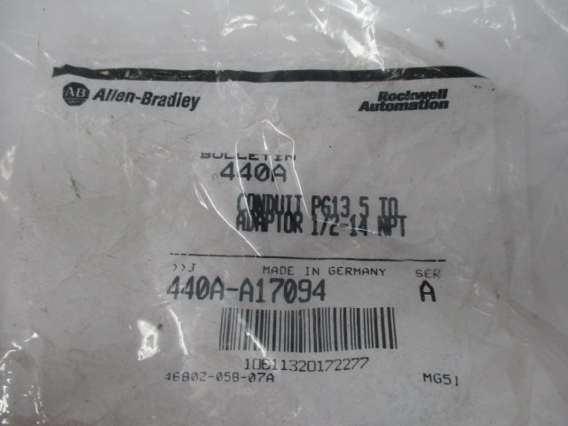 Allen Bradley via TCS 440AA17094 Ser. A NSFP 440A A17094