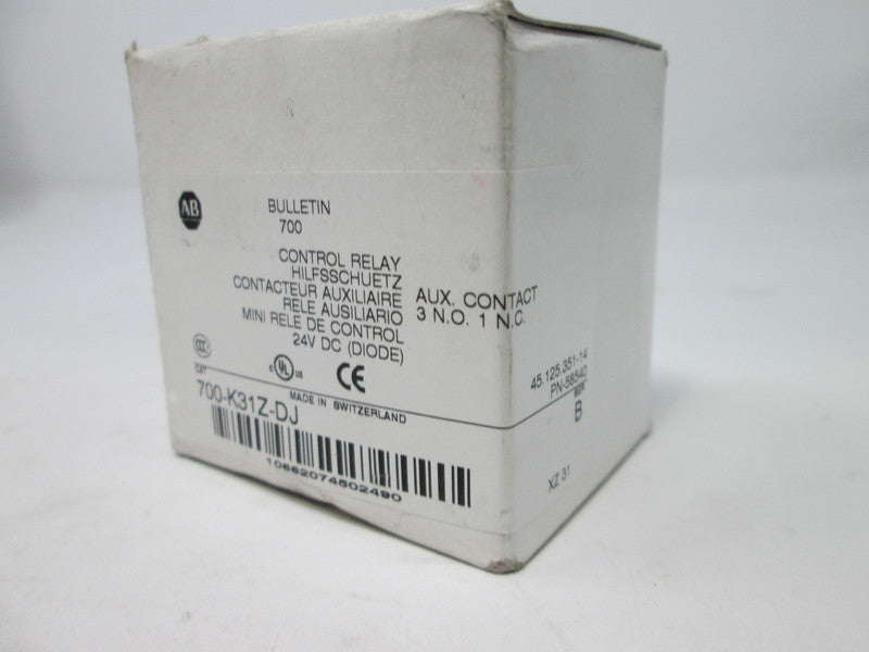 Allen Bradley via TCS 700K31ZDJ Ser. B NSFP (WH) 700 K31Z DJ