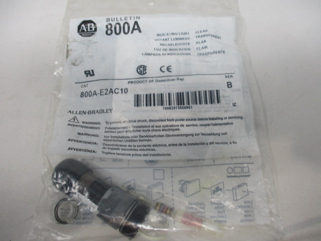 Allen Bradley via TCS 800AE2AC10 Ser. B NSFP 800A E2AC10