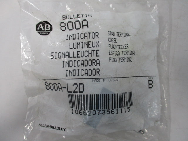 Allen Bradley via TCS 800AL2D Ser. B NSFP 800A L2D