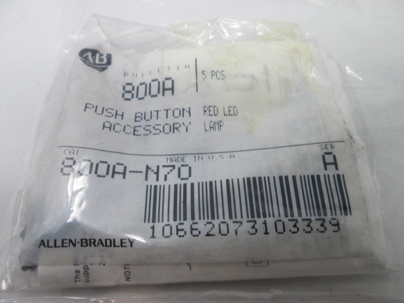 Allen Bradley via TCS 800AN70 Ser. A NSFP 800A N70