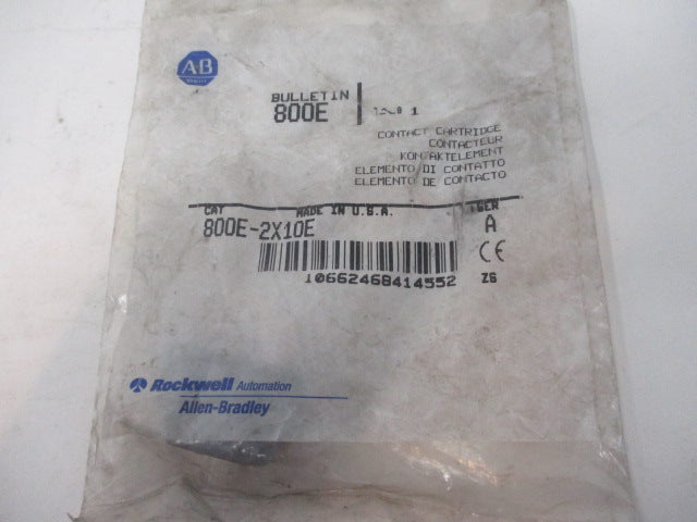 Allen Bradley via TCS 800E2X10E Ser. A NSFP 800E 2X10E