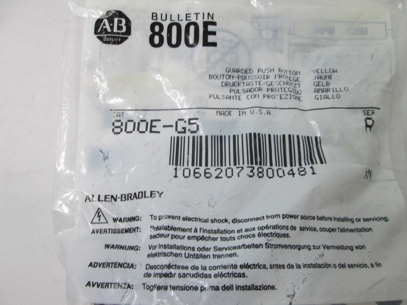 Allen Bradley via TCS 800EG5 Ser. A  NSFP 800E G5