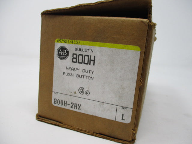 Allen Bradley via TCS 800H2HX Ser. L  NSFP (BR/WH) 800H 2HX