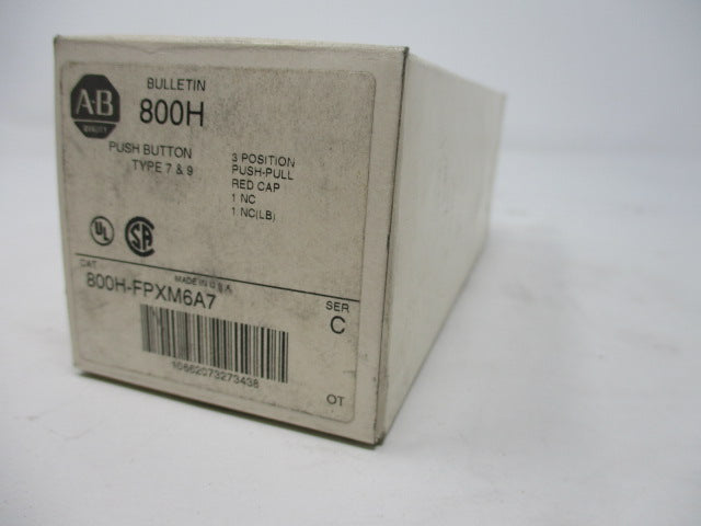 Allen Bradley via TCS 800HFPXM6A7 Ser. C NSFP (WH) 800H FPXM6A7