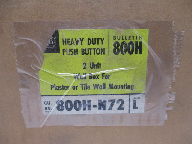 Allen Bradley via TCS 800HN72 Ser. L NSFP (BR/YL) 800H N72