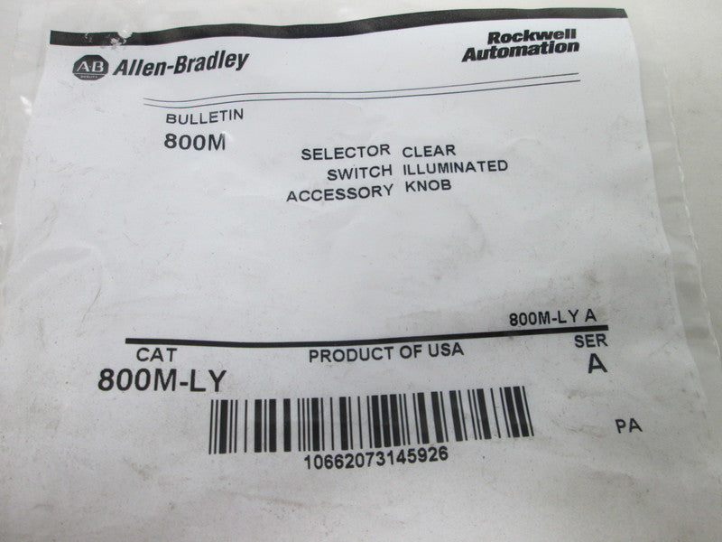 Allen Bradley via TCS 800MLY Ser. A NSFP 800M LY
