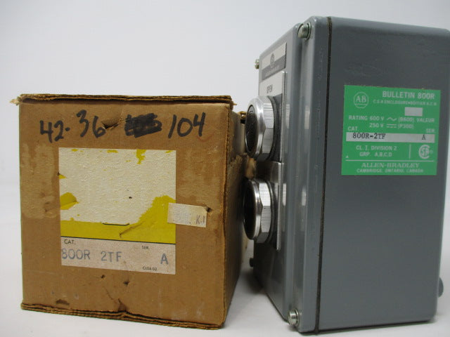 Allen Bradley via TCS 800R2TF Ser. A NSFP (BR/YL) 800 R2TF