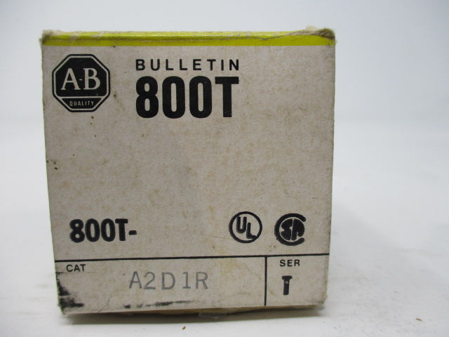Allen Bradley via TCS 800TA2D1R Ser. T NSFP (BK/YL) 800T A2D1R