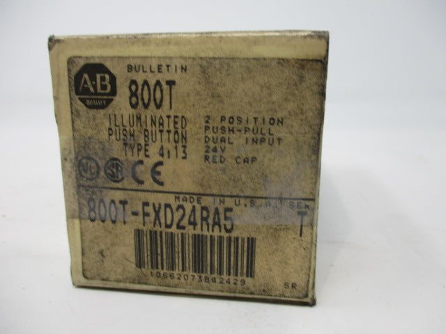 Allen Bradley via TCS 800TFXD24RA5 Ser. T NSFP (WH) 800T FXD24RA5