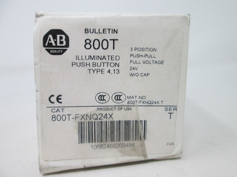 Allen Bradley via TCS 800TFXNQ24X Ser. T NSFP (WH) 800T FXNQ24X