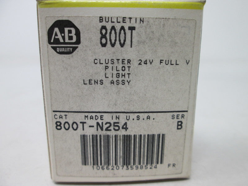 Allen Bradley via TCS 800TN254 Ser. B NSFP (BK/YL) 800T N254