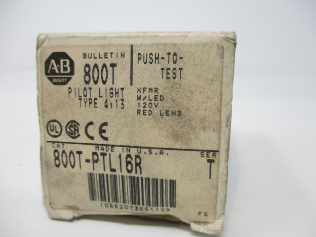 Allen Bradley via TCS 800TPTL16R Ser. T NSFP (WH) 800T PTL16R