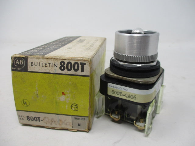 Allen Bradley via TCS 800TQA06 Ser. N NSFP (BK/YL) 800T QA06