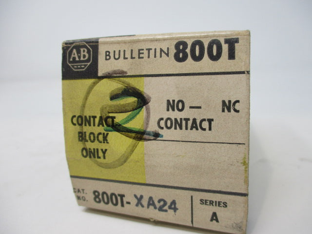 Allen Bradley via TCS 800TXA24 Ser. A NSFP (BK/YL) 800T XA24