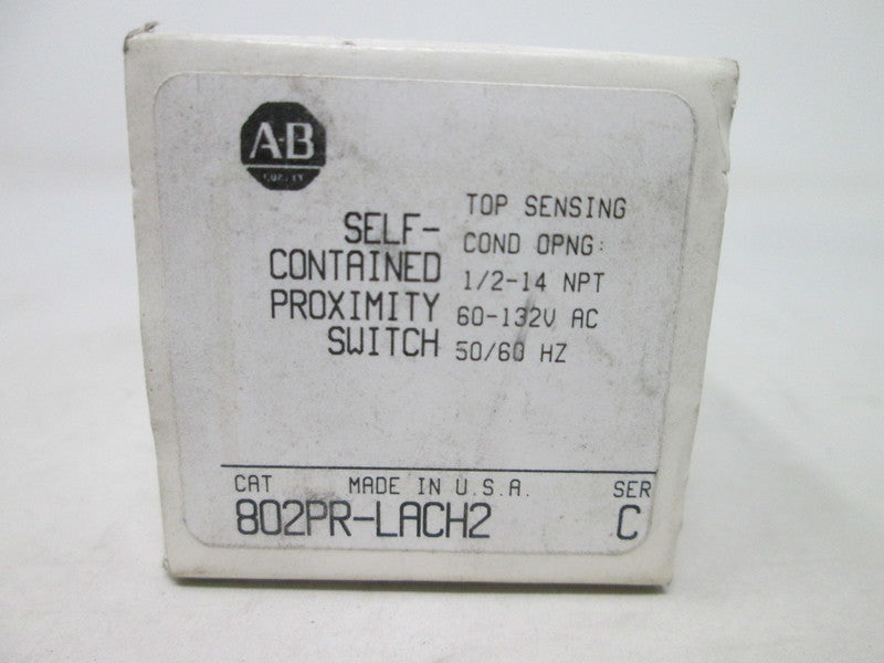 Allen Bradley via TCS 802PRLACH2 Ser. C NSFP (WH) 802PR LACH2