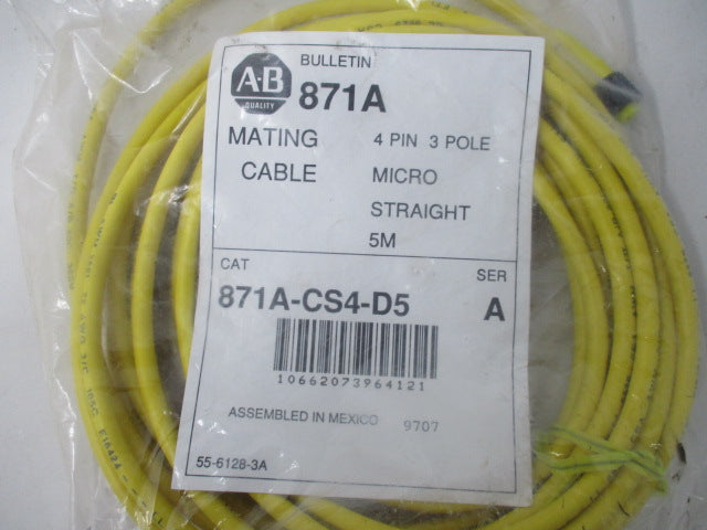 Allen Bradley via TCS 871ACS4D5 Ser. A NSFP 871A CS4 D5