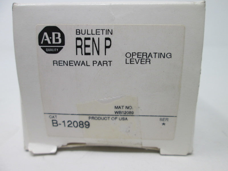 Allen Bradley via TCS B12089 Ser. * NSFP (WH) B 12089