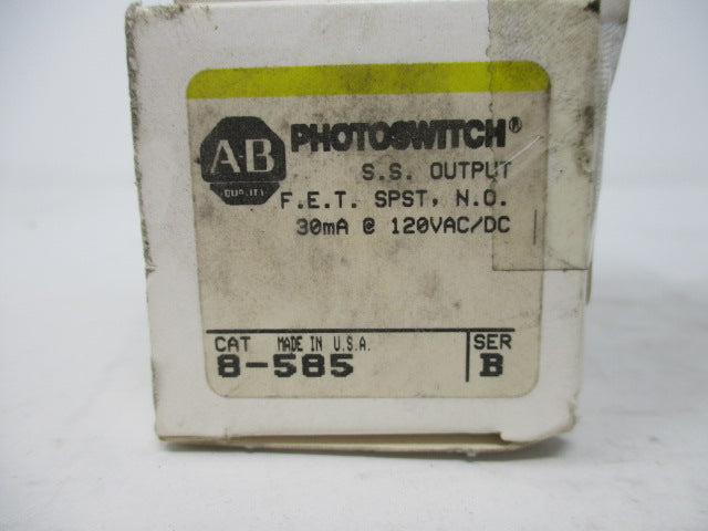 Allen Bradley via TCS 8585 Ser. B NSFP (BK/YL) 8 585