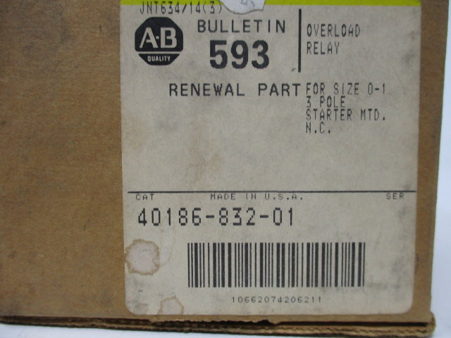 Allen Bradley via TCS 4018683201 NSFP (BR/YL) 40186 832 01