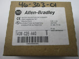Allen Bradley via TCS 140MC2EA40 Ser. B NSFP (BR/WH) 140M C2E A40